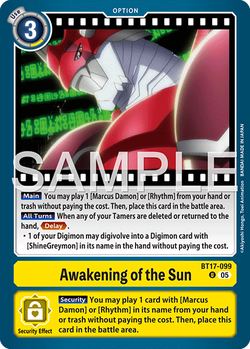 Awakening of the Sun