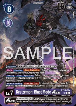 Beelzemon: Blast Mode ACE