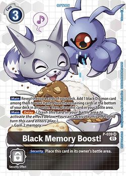 Black Memory Boost!