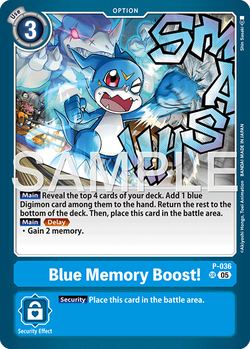 Blue Memory Boost!