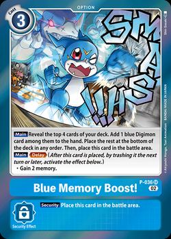 Blue Memory Boost!