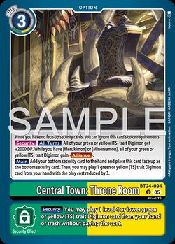 Central Town: Throne Room
