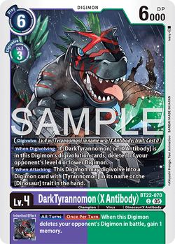 DarkTyrannomon (X Antibody)