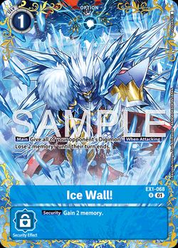 Ice Wall!