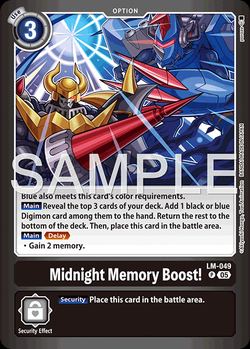 Midnight Memory Boost!