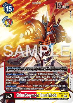 ShineGreymon: Burst Mode