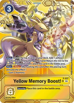 Yellow Memory Boost!