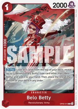 Belo Betty (OP05-015) (Reprint)