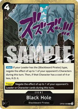 Black Hole (Pirate Foil)