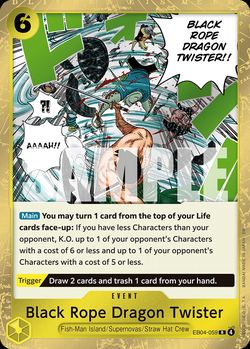 Black Rope Dragon Twiste