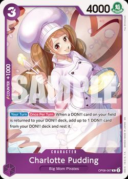 Charlotte Pudding - OP08-067 (Reprint)