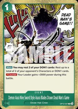 Demon Aura Nine Sword Style Asura Blades Drawn Dead Man's Game