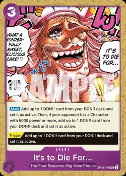 It's to Die For (Reprint)