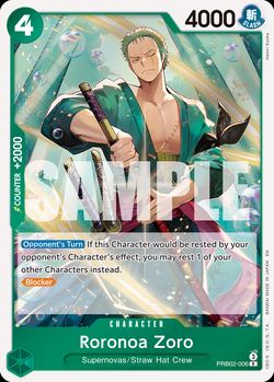 Roronoa Zoro - PRB02-006