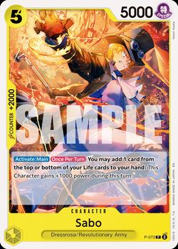 Sabo - P-073 (Reprint)