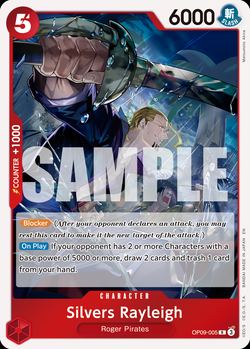 Silvers Rayleigh - OP09-005 (Reprint)