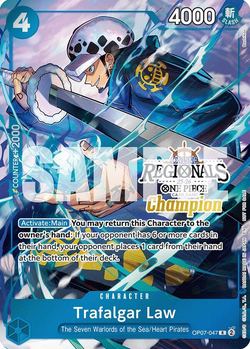 Trafalgar Law (Online Regional Champion Card Set 2025 Vol.2)