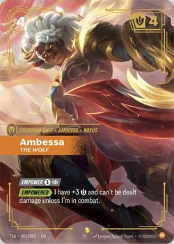 Ambessa, The Wolf (T1 Worlds Champion Player Bundle)