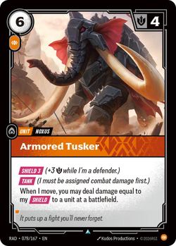Armored Tusker