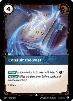 Consult the Past