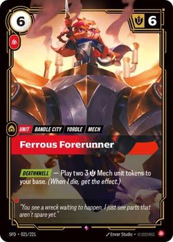 Ferrous Forerunner