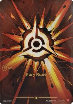 Fury Rune (Alternate Art)