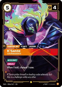 K'Sante, Courageous (Alternate Art)