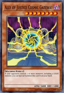 Ally of Justice Cosmic Gateway