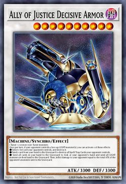 Ally of Justice Decisive Armor