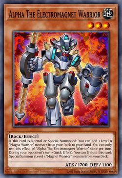 Alpha The Electromagnet Warrior
