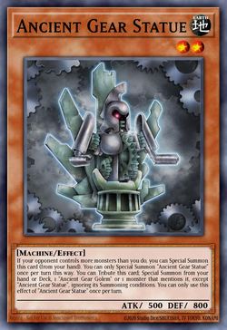 Ancient Gear Statue