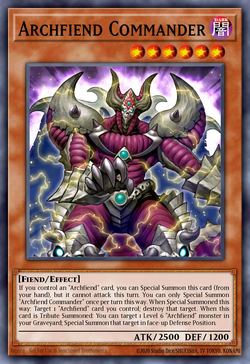 Archfiend Commander