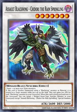Assault Blackwing - Chidori the Rain Sprinkling