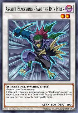 Assault Blackwing - Sayo the Rain Hider