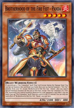 Brotherhood of the Fire Fist - Panda