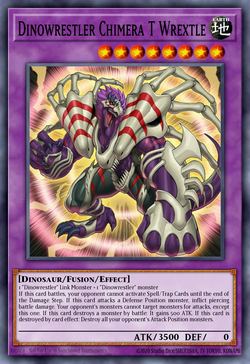 Dinowrestler Chimera T Wrextle