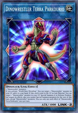 Dinowrestler Terra Parkourio