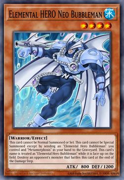 Elemental HERO Neo Bubbleman