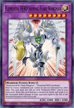 Elemental HERO Shining Flare Wingman
