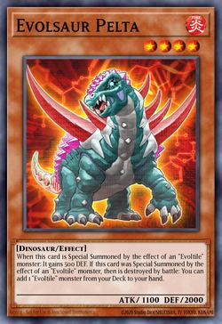 Evolsaur Pelta