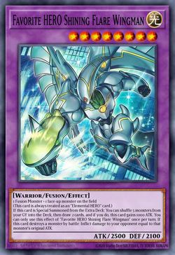 Favorite HERO Shining Flare Wingman