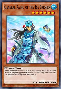 General Raiho of the Ice Barrier