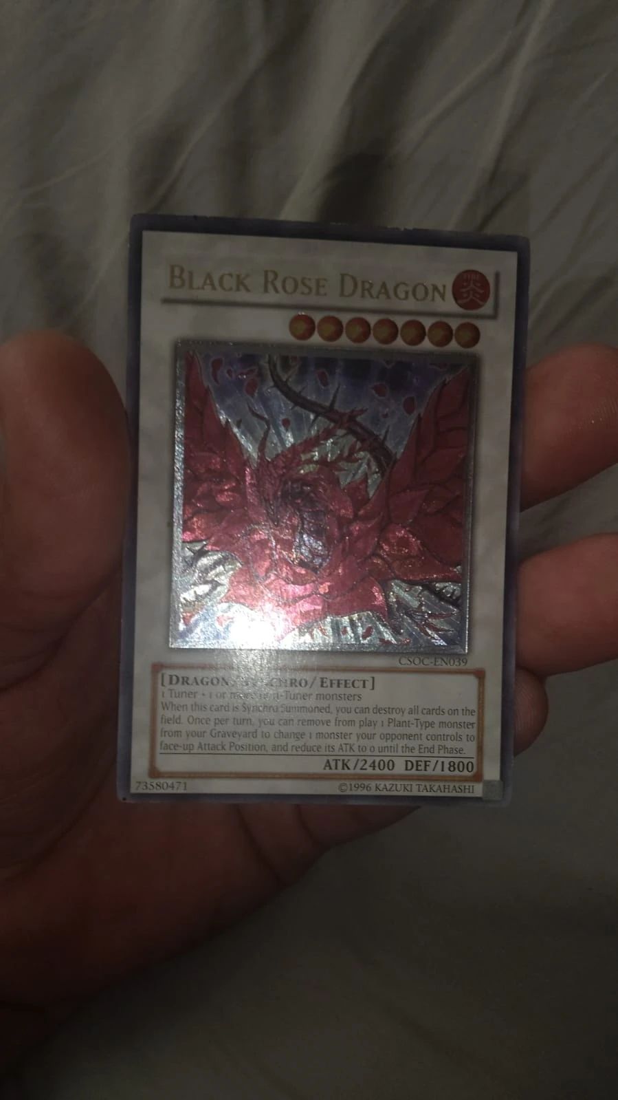 Foto real de Black Rose Dragon