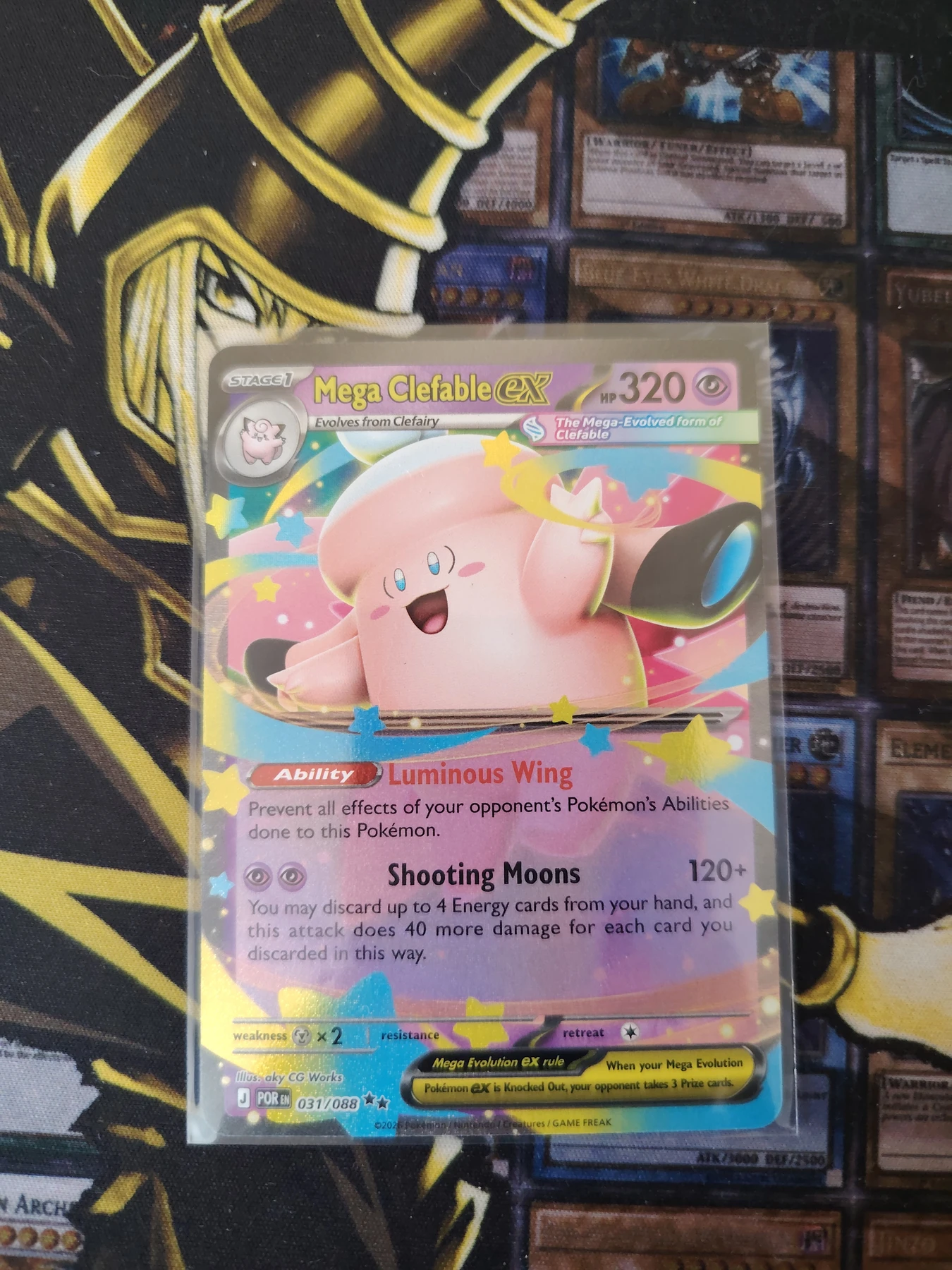 Foto real de Mega Clefable ex