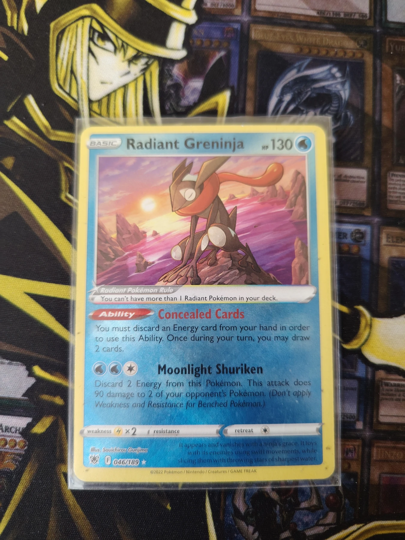 Foto real de Radiant Greninja