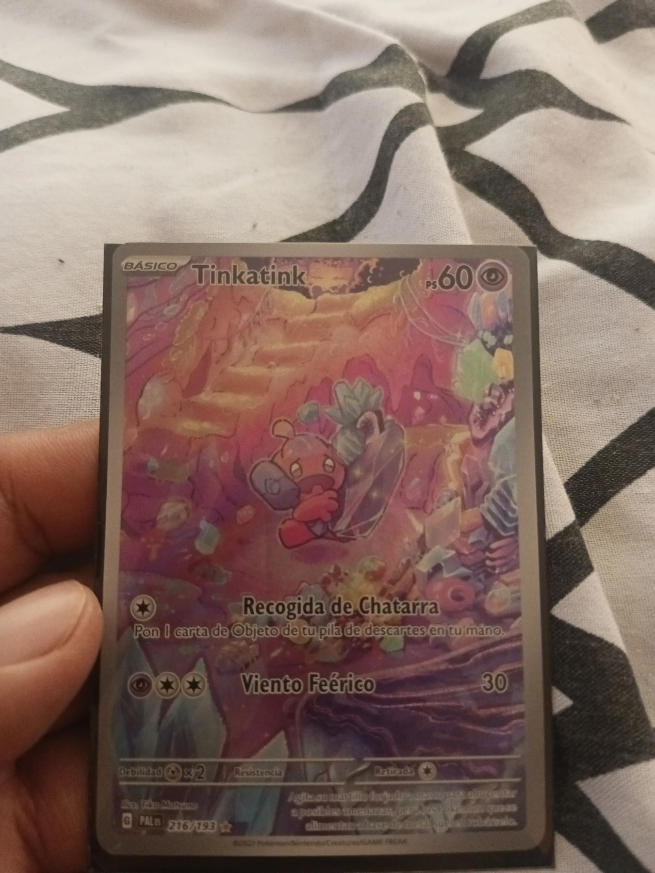 Foto real de Tinkatink