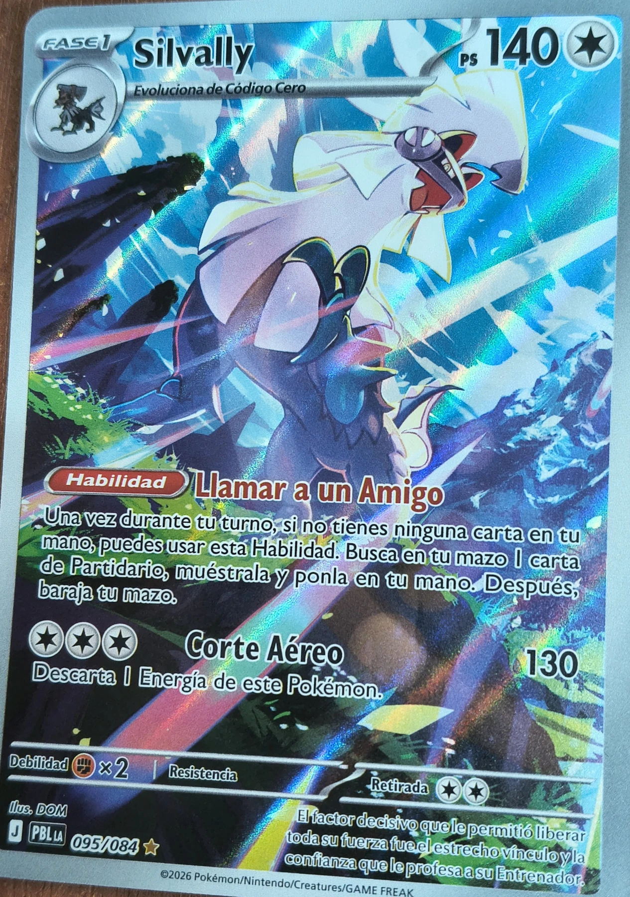 Foto real de Silvally