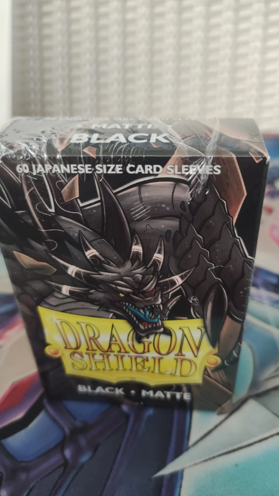 Forros Dragon Shield Japanese Sleeves Matte - Black 60ct.
