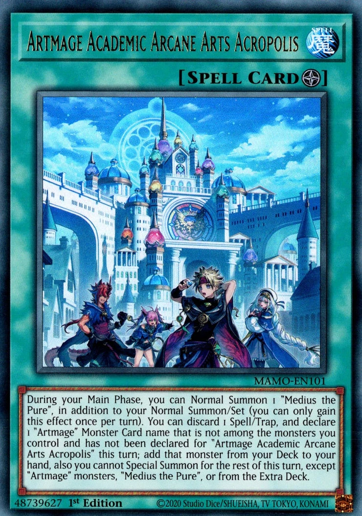 ARTMAGE ACADEMIC ARCANE ART ACROPOLIS