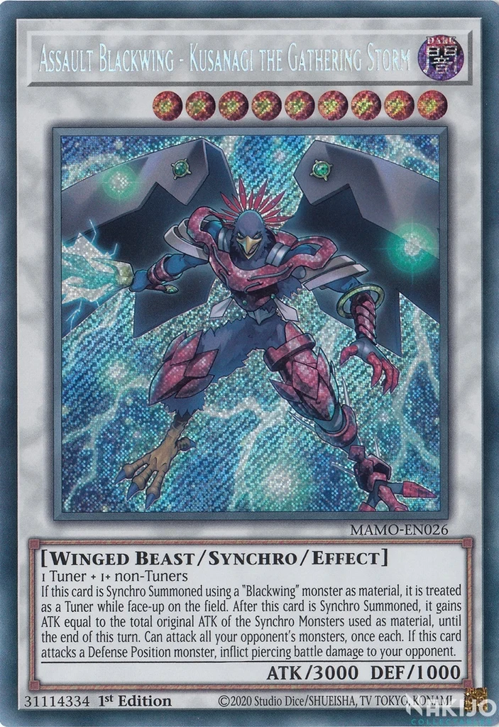 ASSAULT BLACKWING KUSANAGI THE GATHERING STORM (SECRET)
